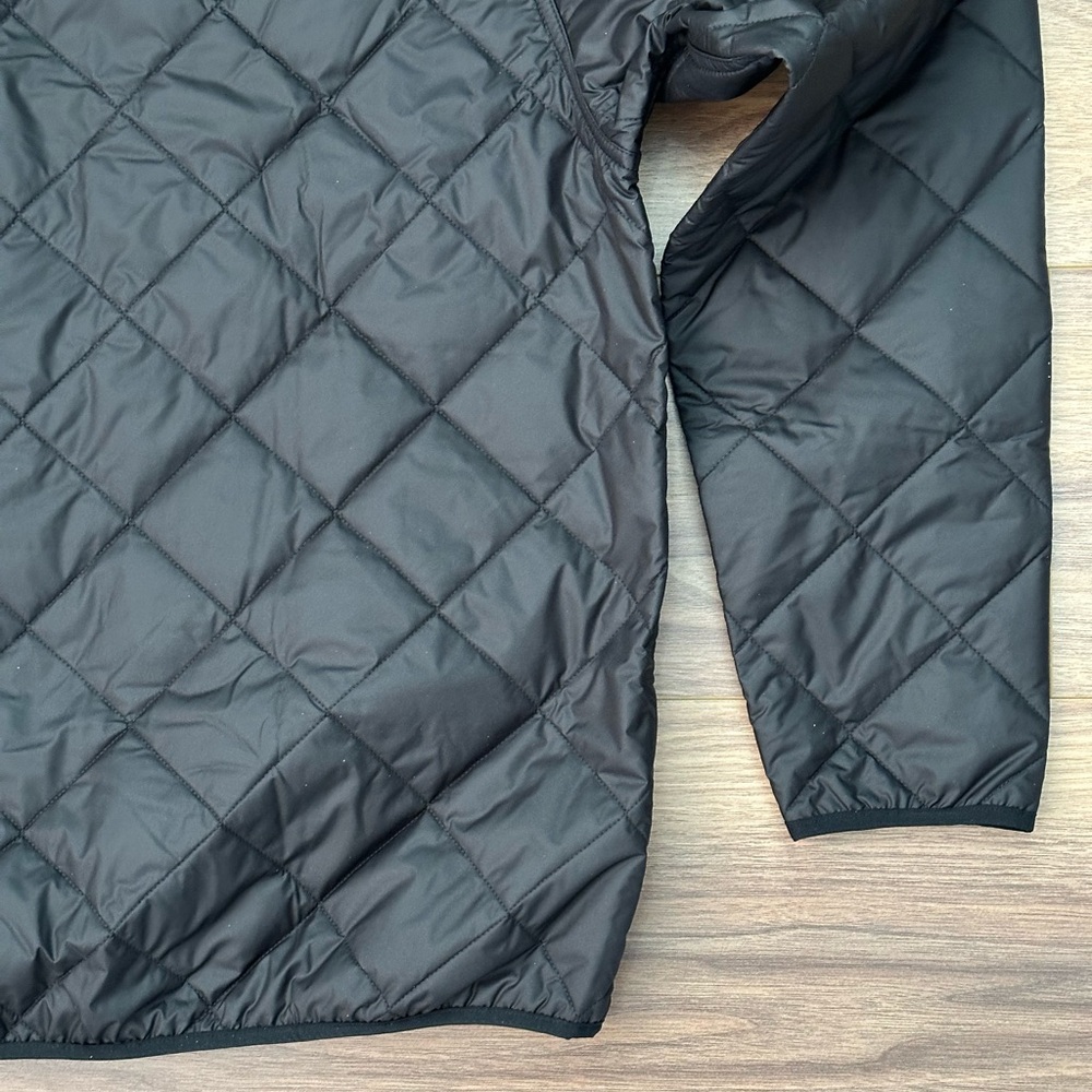 NEW Patagonia Men's Diamond Quilted Bomber Hoody in Black Size Large - Picture 14 of 15